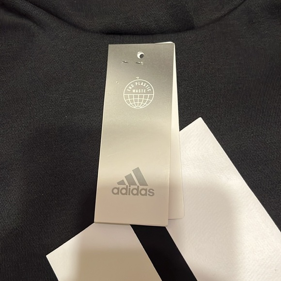 NWT Adidas Women’s Hoodie black 2X - Picture 4 of 5